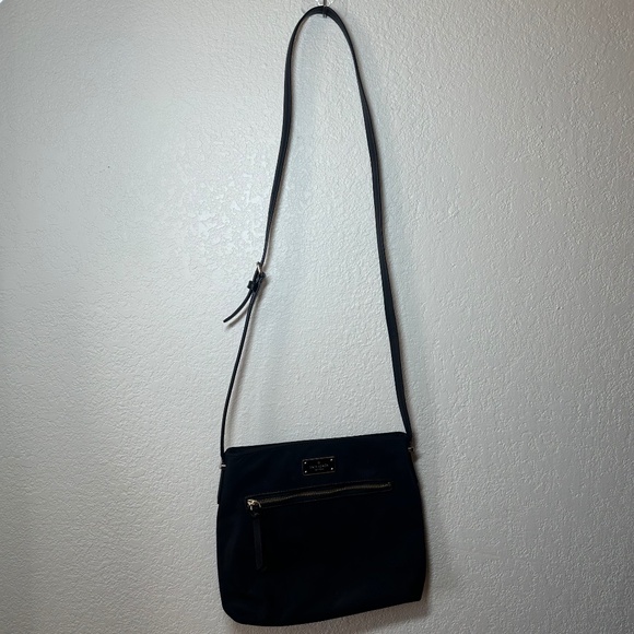Kate Spade New York Black Nylon Crossbody Bag - Picture 1 of 5